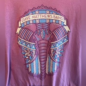 Women’s Dave Matthews Tee. Purchased at concert.  No tag, large